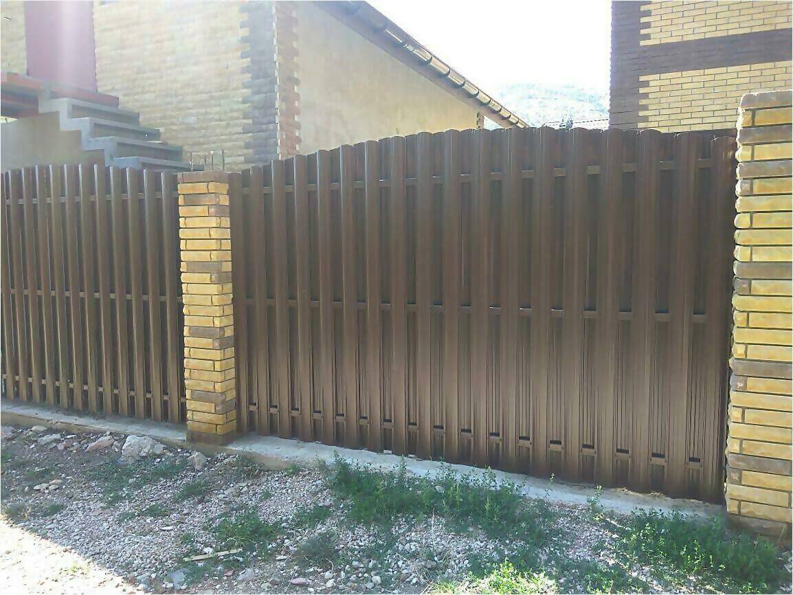 забор из штакетника 110м фото3 в Казахстане
