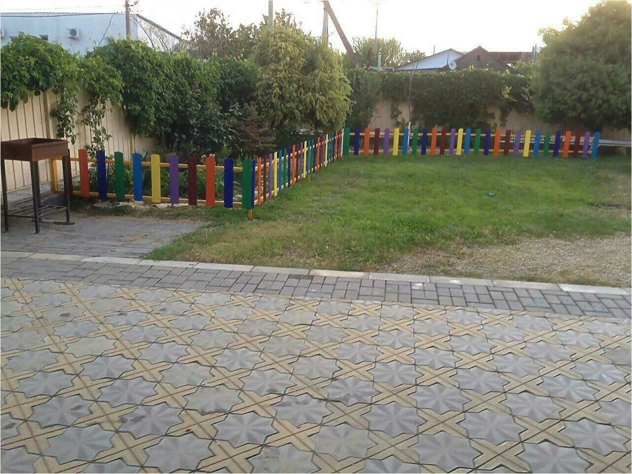 забор из штакетника 9м фото2 в Казахстане