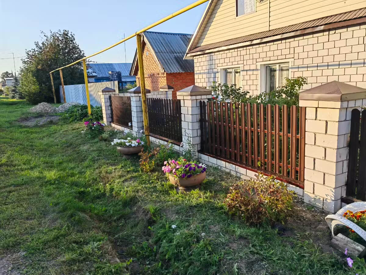 Забор из евроштакетника 10м RAL8017/8017 Шоколад двусторонний фото 2 в Казахстане